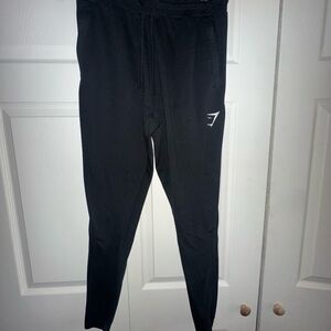 Gymshark Black Sweatpants with Logo